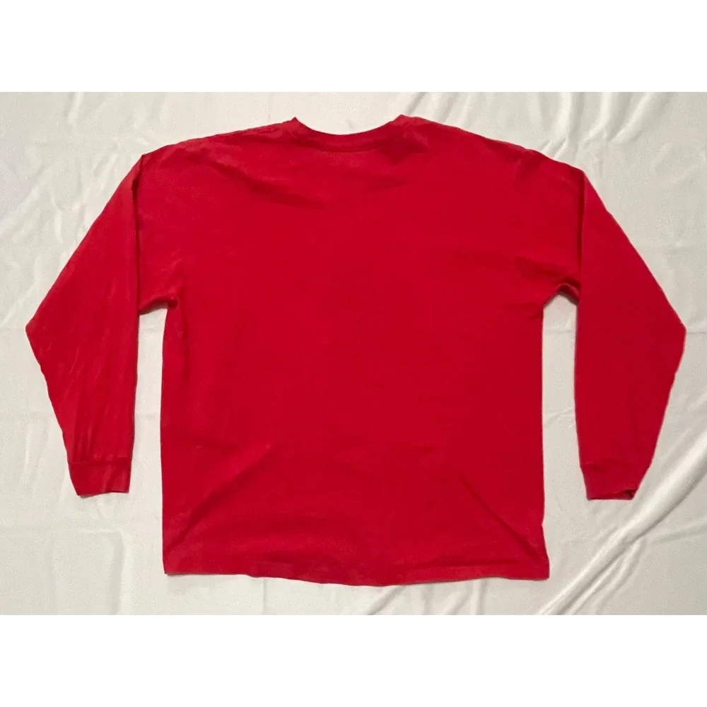 Mens Adidas Houston Rockets Basketball Long Sleeve‎ TShirt Size 2XL